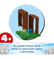 Lego Marvel - Battaglia con il raptor al quartier generale sull’albero di Spider-man e Gobby - Lego 11200 143pz Anni 4+