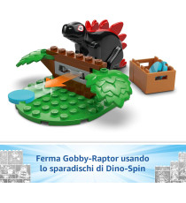 Lego Marvel - Battaglia con il raptor al quartier generale sull’albero di Spider-man e Gobby - Lego 11200 143pz Anni 4+