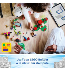 Lego Marvel - Battaglia con il raptor al quartier generale sull’albero di Spider-man e Gobby - Lego 11200 143pz Anni 4+