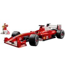 Lego Icons - Ferrari F2004 e Michael Schumacher - Lego 11375 Set con Motore V10 e Minifigure del Pilota 735pz Anni 18+