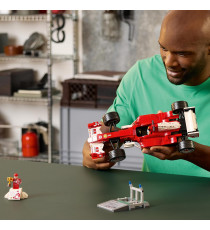 Lego Icons - Ferrari F2004 e Michael Schumacher - Lego 11375 Set con Motore V10 e Minifigure del Pilota 735pz Anni 18+