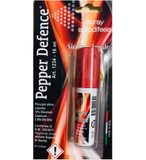Spray al peperoncino Pepper Defence 16ml autodifesa,antiaggressione sicuro e pronto all’uso,protezione personale immediata