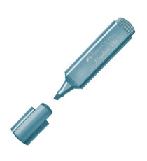 Evidenziatore Textliner 46 - punta a scalpello - colori assortiti metallic - Faber-Castell - astuccio 8 colori