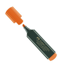 Evidenziatore Textliner 48 - punta a scalpello - tratto 1,0-3,0-5,0mm - arancio - Faber-Castell