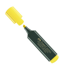 Evidenziatore Textliner 48 - punta a scalpello - tratto 1,0-3,0-5,0mm - giallo - Faber-Castell