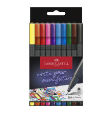 Grip Boldpen + Grip Finepen - colori assortiti - Faber-Castell - expo da 20 astucci