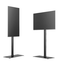 Multibrackets - Piantana da pavimento 46-65 - Vesa 700x400 - Max 50kg - regolabile in altezza fino a 180 cm