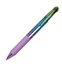 Penna a sfera scatto 4 Color - colori Rainbow pastel assortiti - Osama - expo 24 pezzi