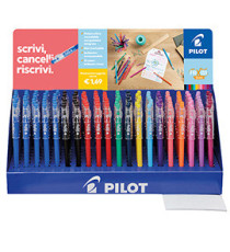 Penna cancellabile Frixion ball Sticks - punta 0,7mm - colori assortiti - Pilot - expo 120 pezzi