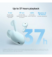 Auricolari Xiaomi Redmi Buds 8 Active white Bluetooth 5.4 True Wireless Stereo (TWS) In-ear Musica e Chiamate Bluetooth IPX4