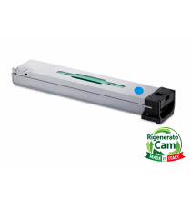 Toner C806S ciano rigenerato CAM di alta qualità, made in Italy per Samsung X7400,X7500,X7600 CLT-C806S 30.000 pagine