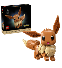 Lego Pokemon - Eevee - Lego 72151 con Arti, Orecchie e Coda Snodabili 587pz Anni 18+