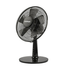 Ventilatore da tavolo Total Black 30 - 3 velocità - 35 W - pala diametro 30 cm - nero - G3 Ferrari