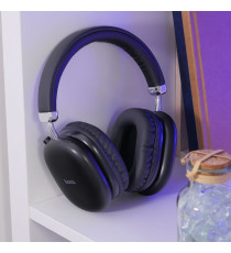 Cuffie Bluetooth Wireless HOCO W35 Max Rosa – Autonomia fino a 90 Ore, Bluetooth 5.3 stabile e veloce, Supporto TF Card e AUX