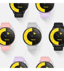 Smartwatch Titmo O-200 nero, premium con display AMOLED, GPS integrato e chiamate Bluetooth, Autonomia fino a 10 giorni