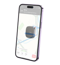 Supporto auto magnetico Hoco H52 grigio/neroo per Smartphone MagSafe, Fissaggio magnetico potente, Design ultra compatto