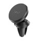 Supporto auto magnetico Hoco Ligue CA81 nero per griglia di aerazione, compatto e resistente per smartphone, antigraffio