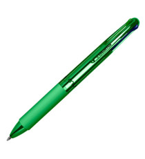 Penna a sfera scatto 4 Color - fusto cromato - Osama - expo 42 pezzi