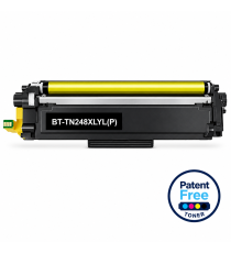 Toner TN-248YXL giallo alta capacità Patent Free alta qualità compatibile per Brother DCP-L3520CD,HL-L3220 TN248XL 2.300 pagine
