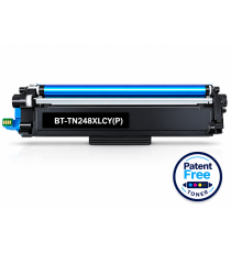 Toner TN-248CXL ciano alta capacità Patent Free alta qualità compatibile per Brother DCP-L3520CD,HL-L3220 TN248XL 2.300 pagine