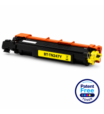 Toner TN247Y giallo TN243 Patent Free alta qualità compatibile per Brother Dcp-L3500s HL-L3200s MFC-L3700s TN-247 2.300 pagine