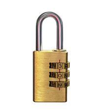 Lucchetto con combinazione - 21 mm - Metalplus