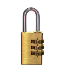 Lucchetto con combinazione - 21 mm - Metalplus