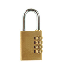 Lucchetto con combinazione - 27,5 mm - Metalplus