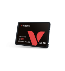 Hard disk Verbatim Vi550 S3 SSD 128GB Unità allo Stato Solido da 7 mm SATA III 2,5” Interna, velocità di lettura fino a 550 MB/s