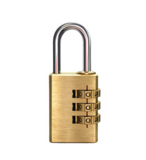 Lucchetto con combinazione - 27,5 mm - Metalplus
