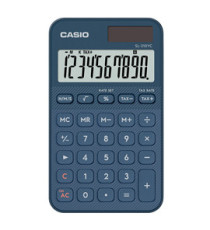 Calcolatrice da tavolo MS-20YC - 12 cifre - blu - Casio