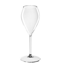 Flute Perlage - 240 ml - tritan - trasparente - Leone - conf. 6 pezzi