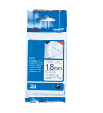 Brother - Nastro in tessuto stirabile - Blu/Bianco - TZEFA4 - 12m