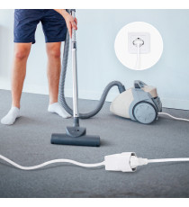 Prolunga elettrica 5 METRI Schuko + Italiana spina e presa 16A max 3680W cavo di alimentazione certificato VDE
