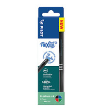 Penna a sfera scatto FrixionBall+  - punta 0,7mm - 4 colori assortiti - Pilot - conf. 4 pezzi