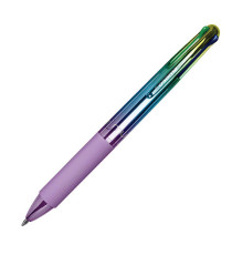Penna a sfera scatto multifunzione 4 Multi Color - Rainbow pastel - colori assortiti - Osama - expo 24 pezzi