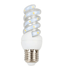 Lamapine led a spirale B5 4.9W E27 440 lumen 6500K luce fredda D38XH105mm Equivalenza lampada incandescente: 38W