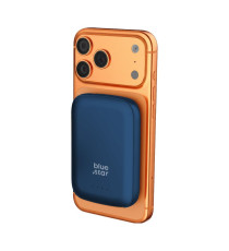 Power bank magnetico Blue Star Slim DG-P8 15W 5000 mAh compatibile MagSafe blu ricarica fast USB-C wireless fino a 15W
