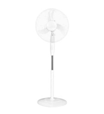 Ventilatore Stand 40 - da terra - 40 W - diametro 40 cm - 40 x 40 x 130 cm - bianco - CFG
