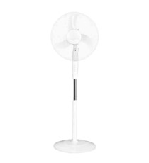 Ventilatore Stand 40 - da terra - 40 W - diametro 40 cm - 40 x 40 x 130 cm - bianco - CFG