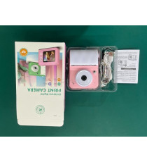 Fotocamera digitale con stampante istantanea S7 Blu  - Stampa istantanea delle fotografie su carta adesiva o normale