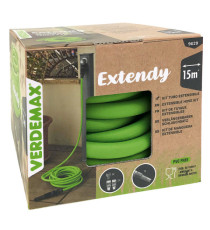 Tubo da giardino a 6 strati estensibile Extendy -15 m - TPE - verde - Verdemax