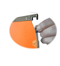 Cartella sospesa Joker - armadio - interasse 33 cm - fondo V - 33 x 28 cm - arancio - Bertesi