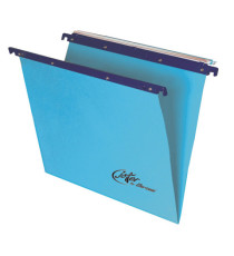Cartelle sospese Joker - cassetto - interasse 33 cm - fondo V -  31,2 x 25 cm - colori assortiti - Bertesi - conf. 10 pe