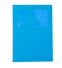 Cartellina a L con finestra Sintex - 120 gr - A4 - mix 5 colori - Blasetti - conf. 20 pezzi