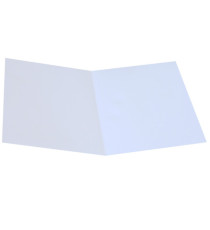 Cartellina semplice - 200 gr - A4 - cartoncino bristol - bianco - Starline - conf. 50 pezzi