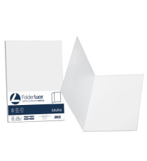 Cartellina semplice Acqua - 200 gr - A4 - bianco - cartoncino bristol - Favini - conf. 50 pezzi