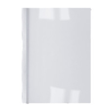 Cartelline termiche Business Line - 3 mm - leather bianco - GBC - scatola 100 pezzi