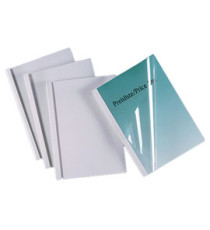 Cartelline termiche Standard - A4 - 150 micron - 35 mm - bianco - GBC - scatola 50 pezzi