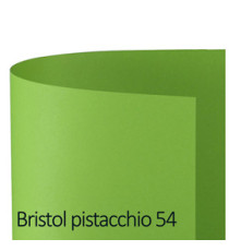 Cartoncino Bristol Color - 50 x 70 cm - 200 gr - pistacchio 54 - Favini - conf. 25 pezzi